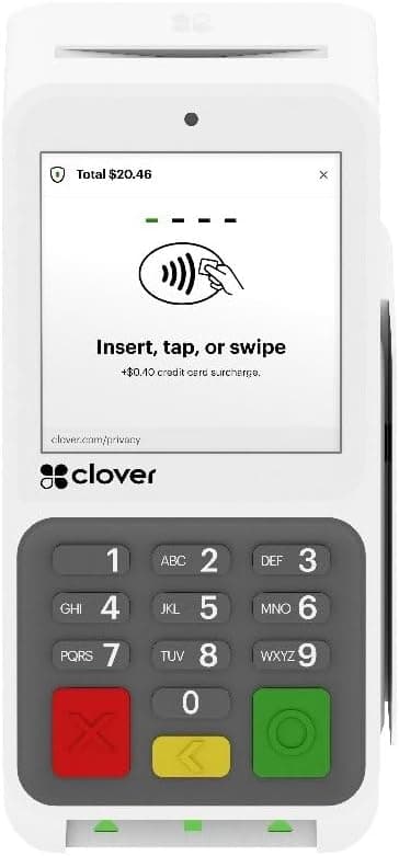 Clover Compact countertop card terminal in Puerto Rico