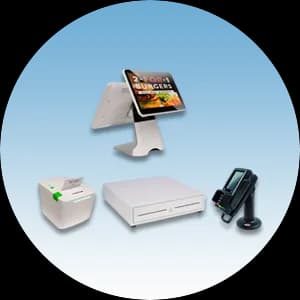 HIO POS complete point of sale system station