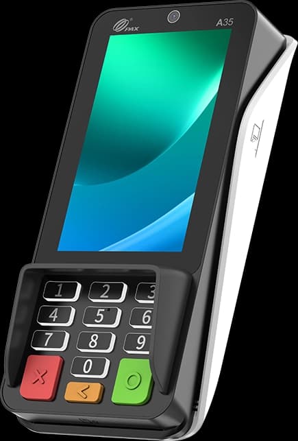 PAX A35 Android multi-lane retail PIN pad