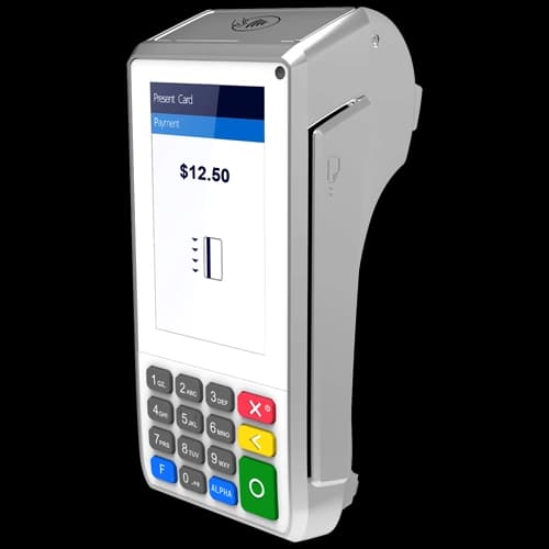 PAX A80 Android countertop payment terminal with printer