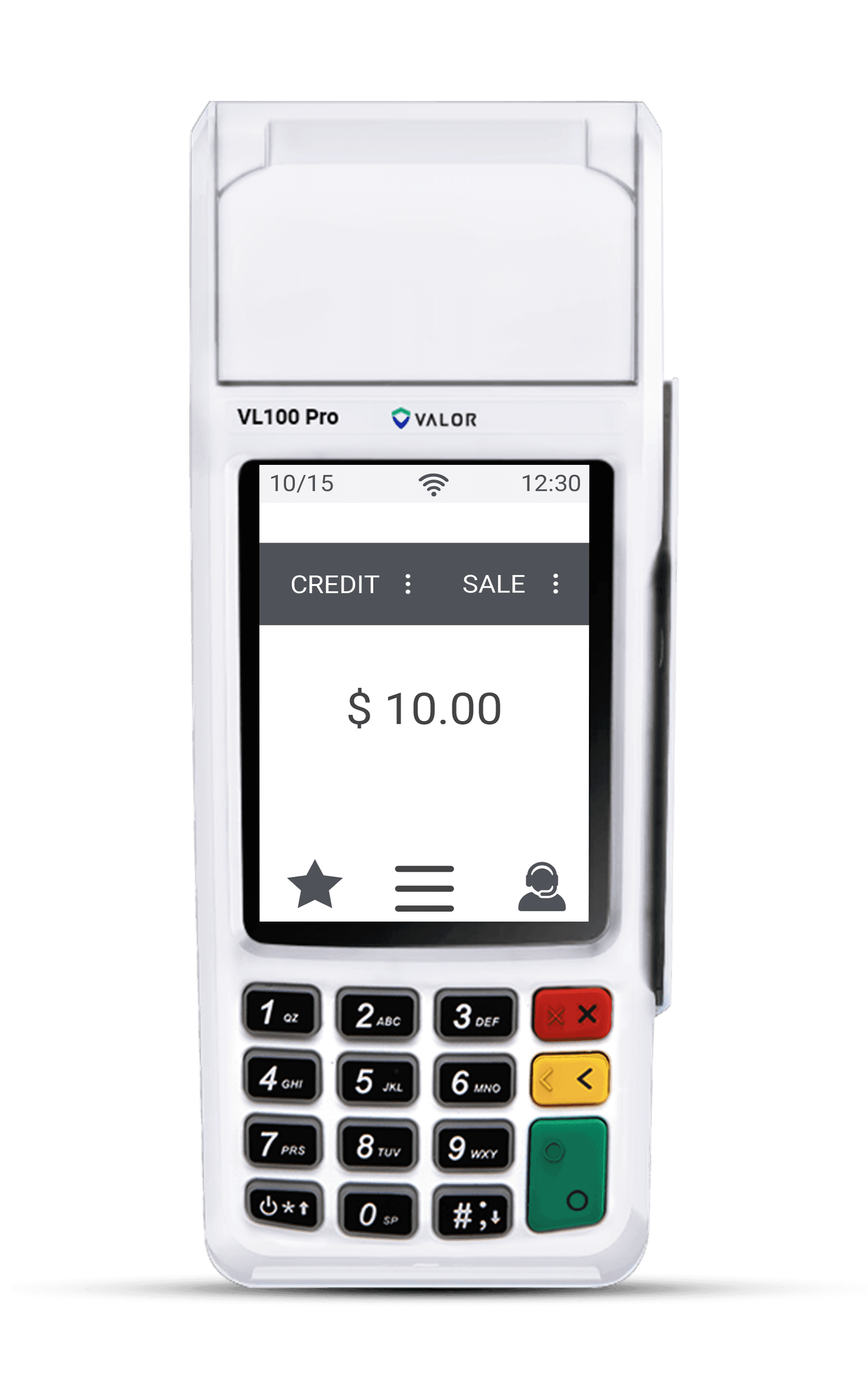 Valor VL100 countertop payment terminal