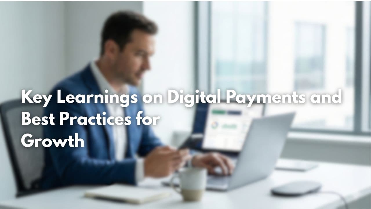 Key Learnings on Digital Payments and Best Practices for Growth